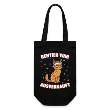 Le renne a été vendu - Sac à bouteille - noir - Devant