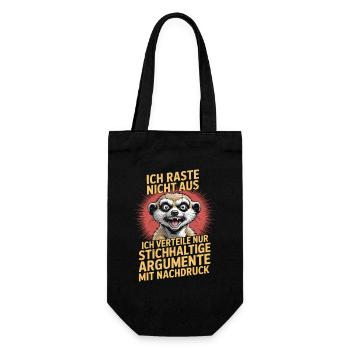 Gag des arguments valides sur les Suricates - Sac à bouteille - noir - Devant