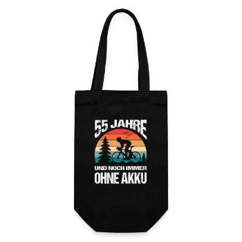 55 cadeaux d’anniversaire cycliste - Sac à bouteille - noir - Devant