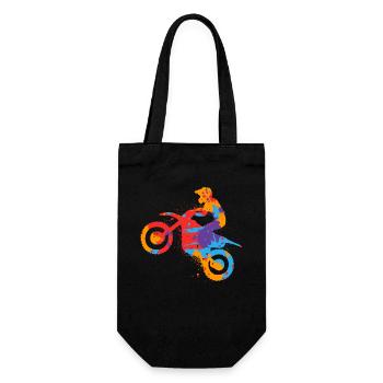 Moto Tout-terrain Motocross moto moto moto colorée - Sac à bouteille - noir - Devant