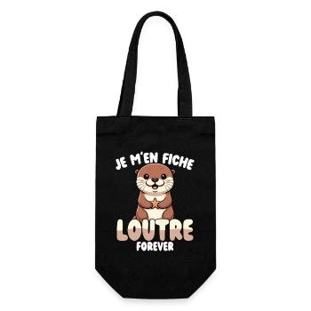  Ich Habe Keine Otter-sache Lustiges Wortspiel Mit - Geschenkbeutel für Flaschen - Schwarz - Vorne