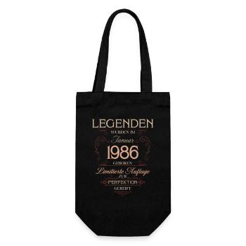 Légende du 40e anniversaire janvier 1986 - Sac à bouteille - noir - Devant