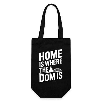 Cologne Home est là où le Dom est Cologne Carnaval Cologne - Sac à bouteille - noir - Devant