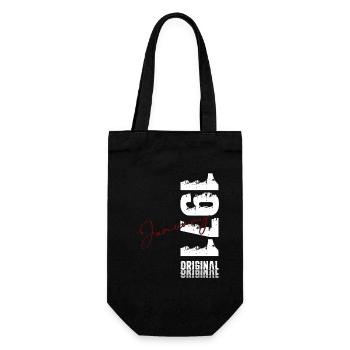 55e anniversaire Original janvier Né en 1971 - Sac à bouteille - noir - Devant