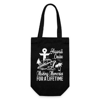 Hawaii Cruise 2026 Vacation Trip Matching Family - Gift Bag for Bottles - black - Front