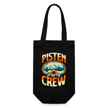 Slopes Party Crew Après Ski - Gift Bag for Bottles - black - Front
