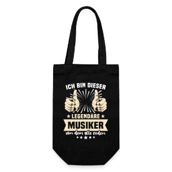 Dictons des musiciens - Sac à bouteille - noir - Devant