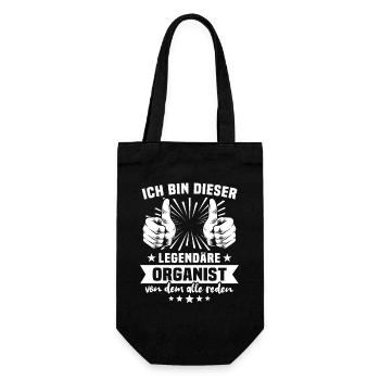 Légende de l’organiste - Sac à bouteille - noir - Devant