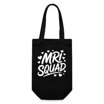 Mri Squad Heart Crew - Gift Bag for Bottles - black - Front