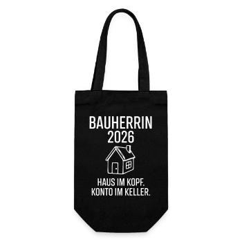 Builder 2026 Award - Gift Bag for Bottles - black - Front
