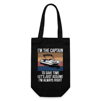 Capitaine du Bateau - Sac à bouteille - noir - Devant