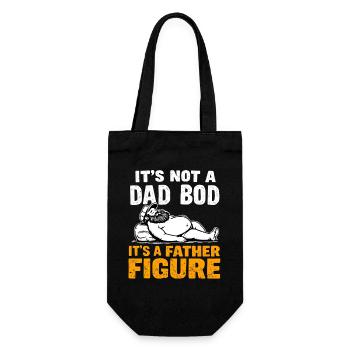 Blague sur le corps paternel et paternel - Sac à bouteille - noir - Devant