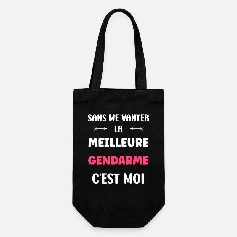 gendarme - Sac à bouteille - noir