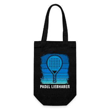 PADEL LOVERS Padel Hobby Padel Sports Funny - Gift Bag for Bottles - black - Front