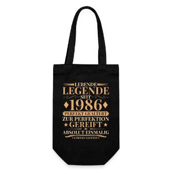 40 ans parfaitement maturé millésime 1986 - Sac à bouteille - noir - Devant
