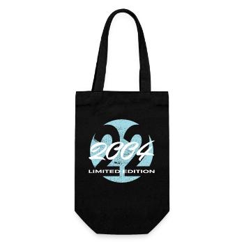 22e anniversaire 2004 cadeau pour hommes et femmes - Sac à bouteille - noir - Devant