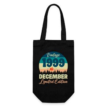 Anniversaire Décembre 1999 Cadeau D'anniversaire  - Sac à bouteille - noir - Devant