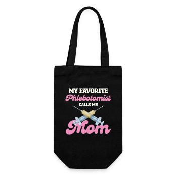 Ma mère phlébotomiste préférée - Sac à bouteille - noir - Devant