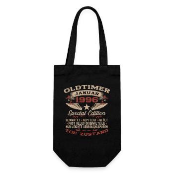 Cadeau du 33e anniversaire Voiture Classique janvier 1996 - Sac à bouteille - noir - Devant