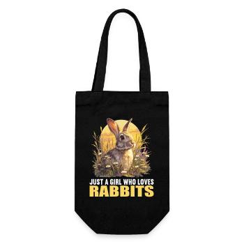 Bunny Bunny - Gift Bag for Bottles - black - Front