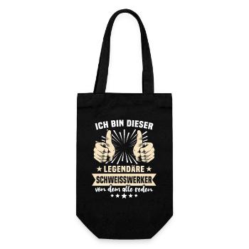 Citations de soudeur - Sac à bouteille - noir - Devant
