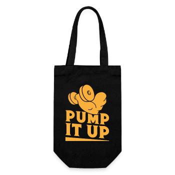 Fitness Fanatics Pump It Up Calisthenics Gym - Gift Bag for Bottles - black - Front
