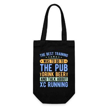 Cadeau de course XC drôle XC Runner Edition - Sac à bouteille - noir - Devant