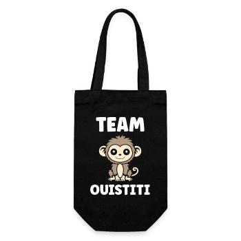 Marmoset - Geschenkbeutel für Flaschen - Schwarz - Vorne