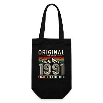 35e anniversaire Original janvier 1991 - Sac à bouteille - noir - Devant
