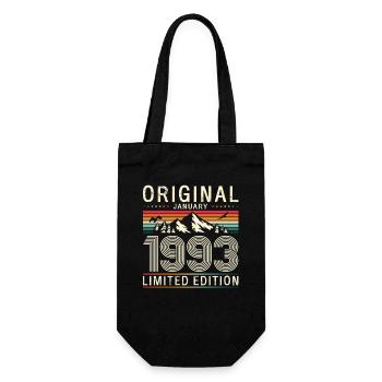 33e anniversaire Original janvier 1993 - Sac à bouteille - noir - Devant