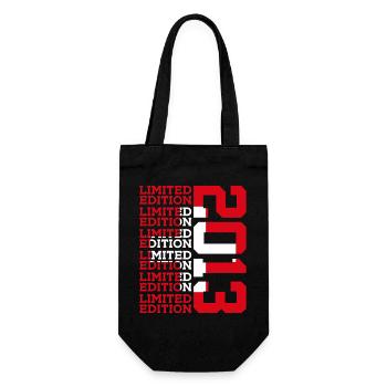 LIMITED EDITION 2013 SCHWEIZ 13. GEBURTSTAG - Geschenkbeutel für Flaschen - Schwarz - Vorne