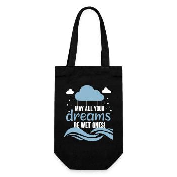 Diving Diver Snorkeling Recreational Diver - Gift Bag for Bottles - black - Front
