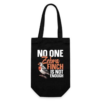Cage de cachette alimentaire pour les pinsons zébrés - Sac à bouteille - noir - Devant
