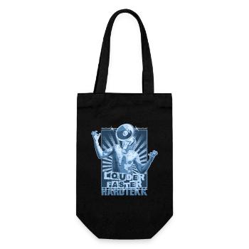 Hardtekk Tekke East Germany - Gift Bag for Bottles - black - Front