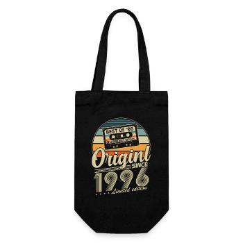 Original 1996 Vintage Vintage Anniversaire Rétro - Sac à bouteille - noir - Devant