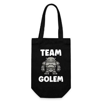 Team golem - Gift Bag for Bottles - black - Front