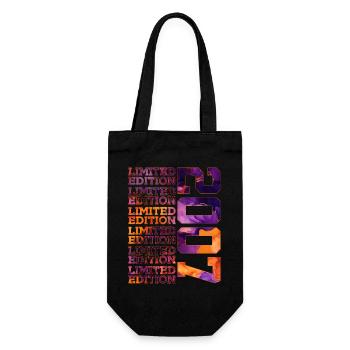 19TH BIRTHDAY LIMITED EDITION 2007 - Gift Bag for Bottles - black - Front