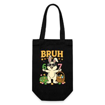 Mec, Cool Easter Bunny 67 ans - Sac à bouteille - noir - Devant