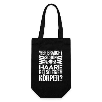 Chauve qui a besoin de cheveux Chauve Chauve - Sac à bouteille - noir - Devant