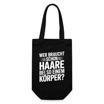 Chauve qui a besoin de cheveux Chauve Chauve - Sac à bouteille - noir - Devant