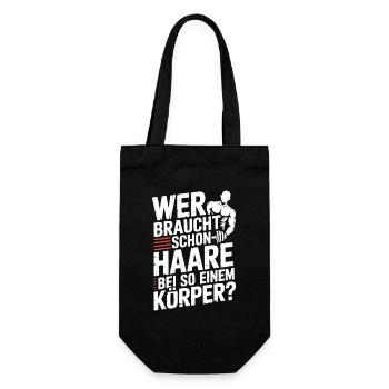 Chauve qui a besoin de cheveux Chauve Chauve - Sac à bouteille - noir - Devant