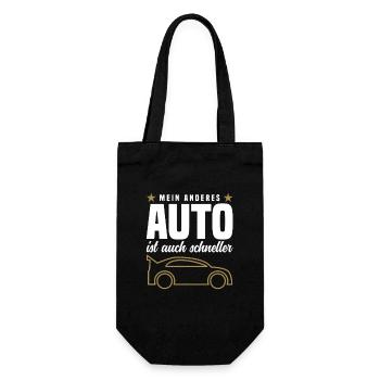 Mon autre voiture est aussi plus rapide - Sac à bouteille - noir - Devant