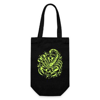 Darts | Sting with every Fling - Skorpion - Gift Bag for Bottles - black - Front