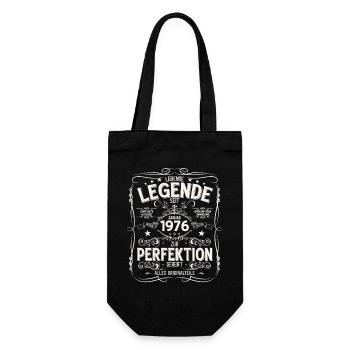 Légende du 50e anniversaire Millésime janvier 1976 - Sac à bouteille - noir - Devant