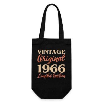 Vintage Original 1966 Limited Edition Anniversary - Gift Bag for Bottles - black - Front