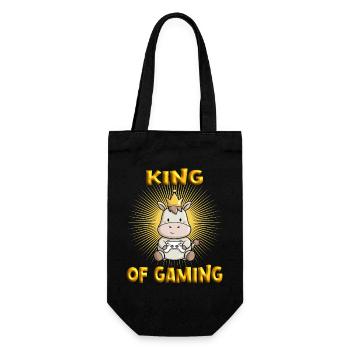 Game Junkie Gaming - Gift Bag for Bottles - black - Front