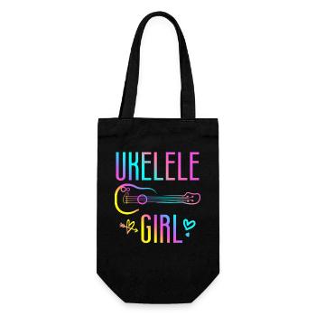 Ukulélé hawaïen ukulélé Ukulélé Girl - Sac à bouteille - noir - Devant