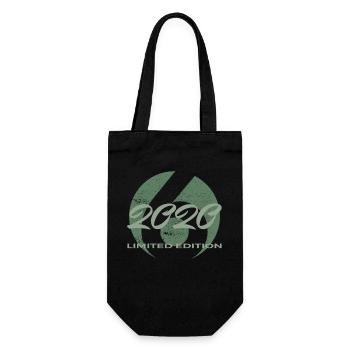 6th Birthday 2020 Boys and Girls Gift - Gift Bag for Bottles - black - Front