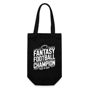 Fantasy Football Champion - Gift Bag for Bottles - black - Front