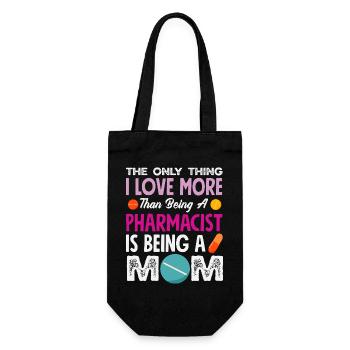 Pharmacist Pharmaceutical Technical - Gift Bag for Bottles - black - Front